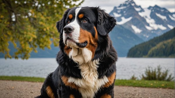 Tout savoir sur l'élégant chien de montagne bouvier bernois